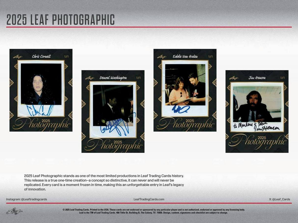 2025 Leaf Photographic Hobby Box