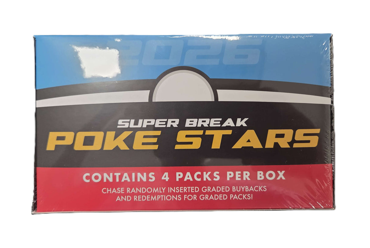 Pokemon TCG: 2026 Super Break Poke Stars 5-Box Case