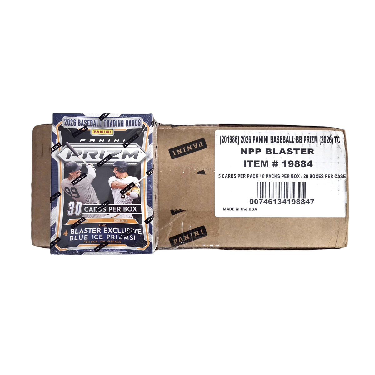 2026 Panini Prizm Baseball Blaster 20-Box Case