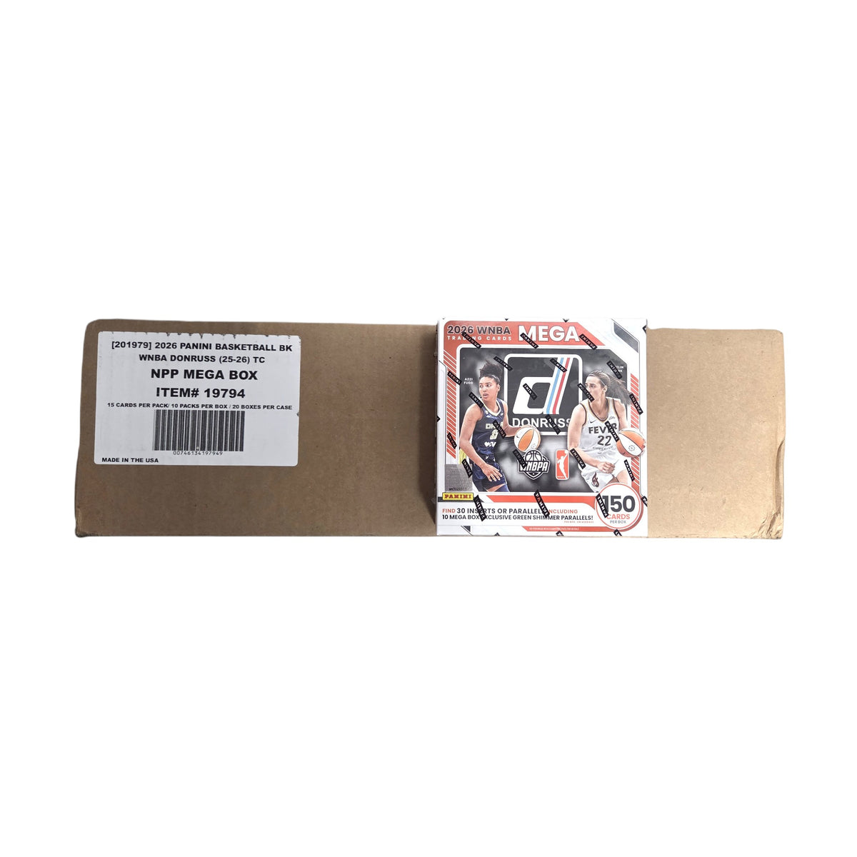 2026 Panini Donruss WNBA Basketball Mega 20-Box Case