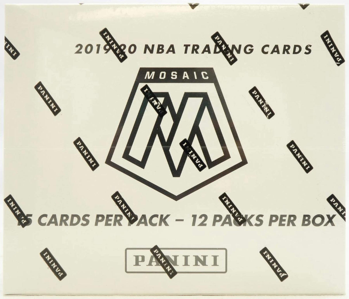 2019/20 Panini Mosaic Basketball Cello 12-Pack Box (Pink Camo Prizms)