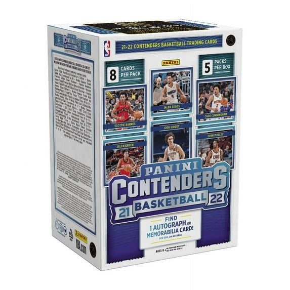 2021/22 Panini Contenders Basketball Blaster Box