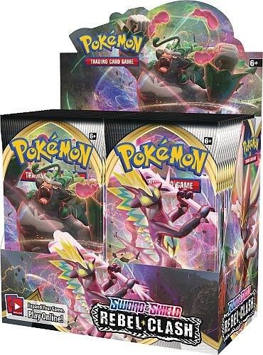 Pokemon TCG: Rebel Clash Booster Box (SWSH02)