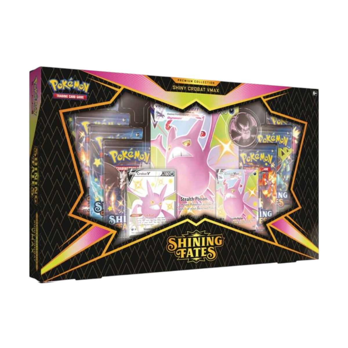 Pokemon TCG: Shining Fates Premium Collection [Shiny Crobat]