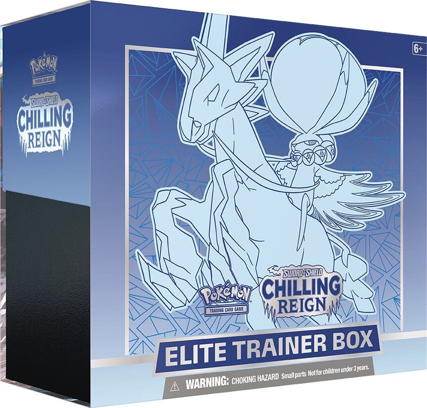 Pokemon TCG: Sword & Shield (SWSH06) Chilling Reign Elite Trainer Box