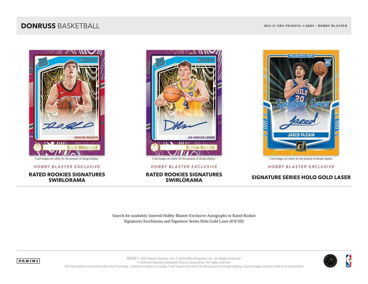 2024/25 Panini Donruss Basketball 6-Pack Hobby Blaster Box