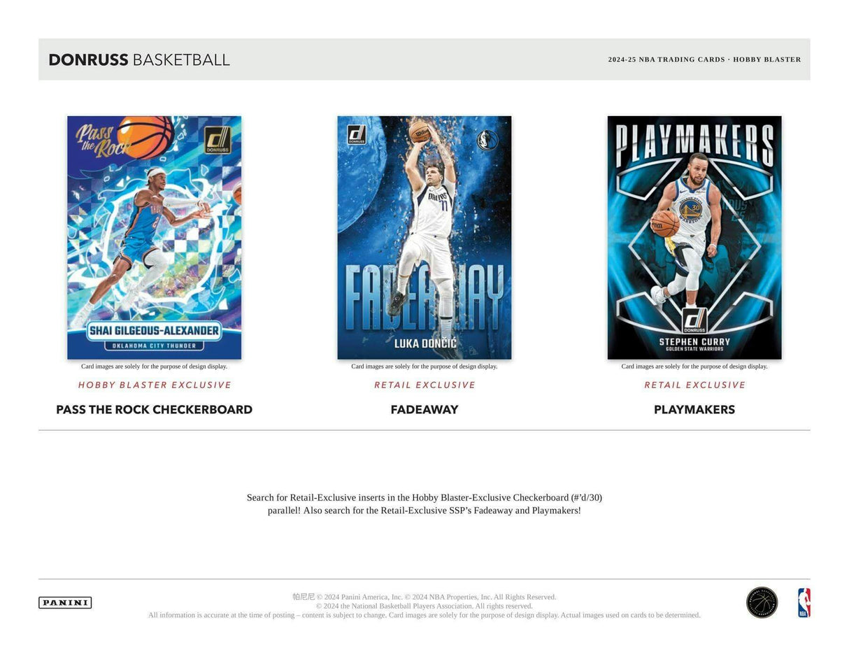 2024/25 Panini Donruss Basketball 6-Pack Hobby Blaster Box