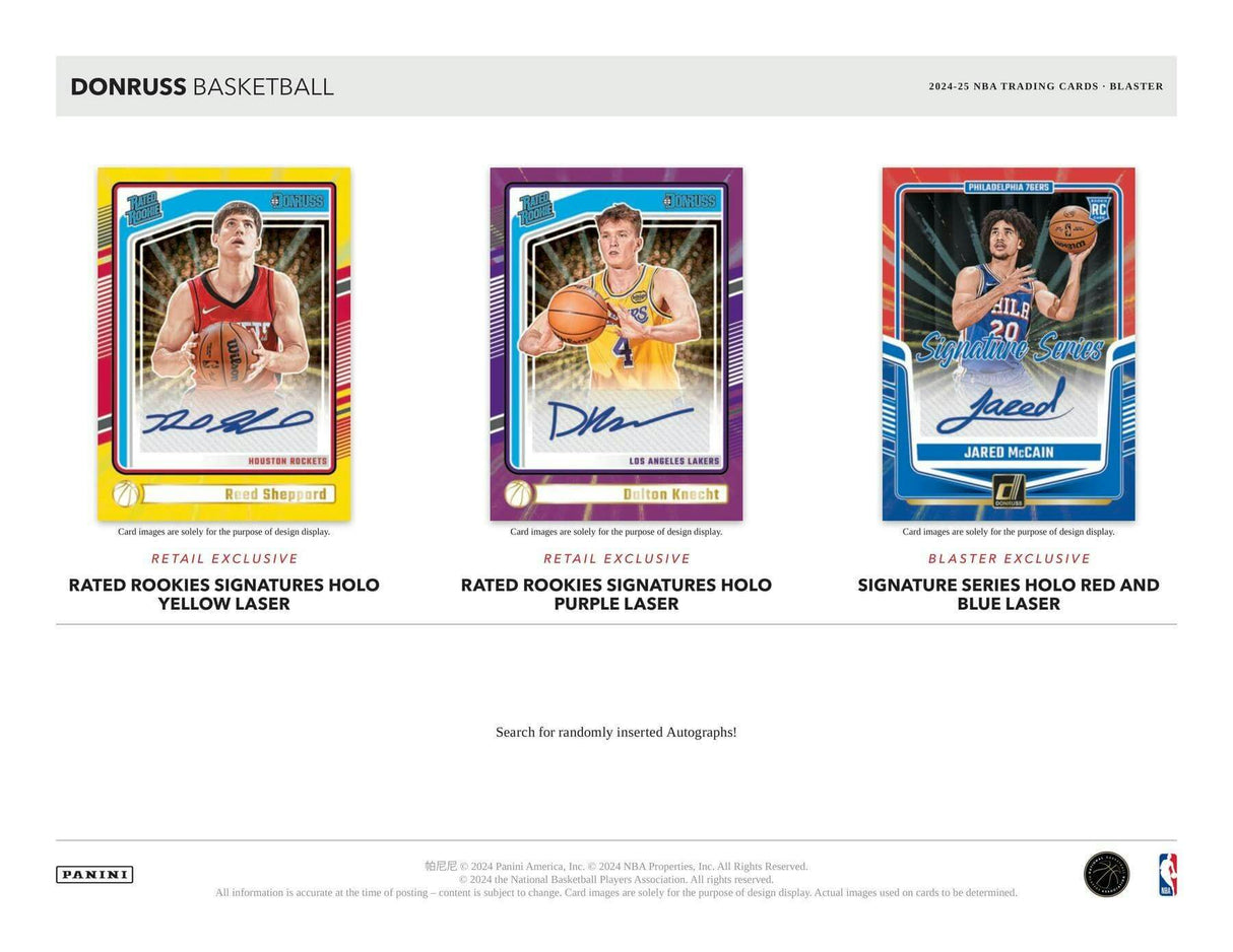 2024/25 Panini Donruss Basketball Jumbo Value Pack