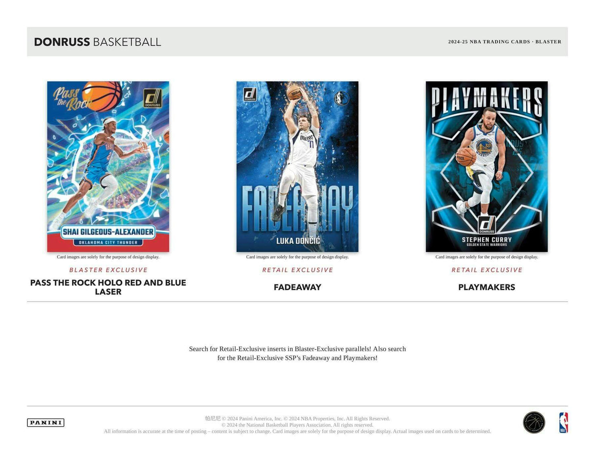 2024/25 Panini Donruss Basketball Jumbo Value Pack