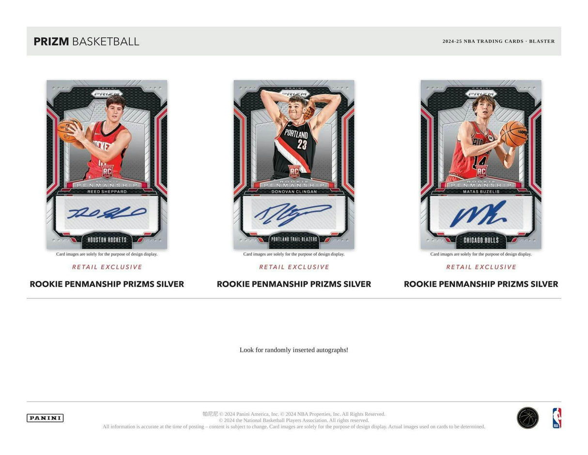 2024/25 Panini Prizm Basketball 6-Pack Hobby Blaster Box