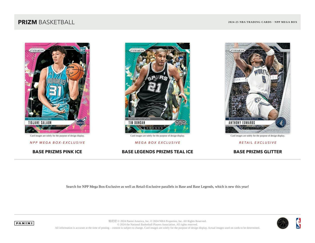 2024/25 Panini Prizm Basketball Jumbo Value Cello Fat 12-Pack Box