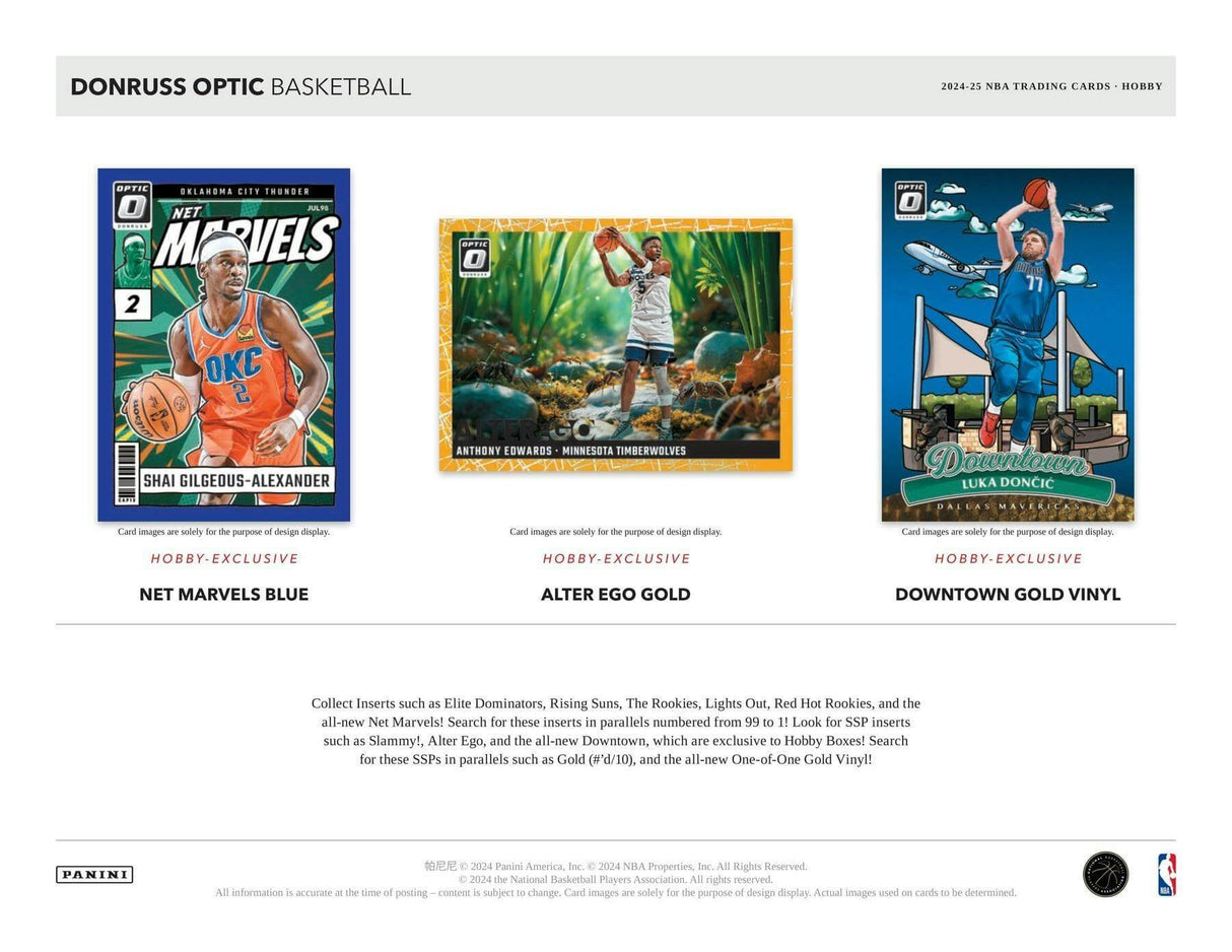 2024/25 Panini Donruss Optic Basketball Hobby Box
