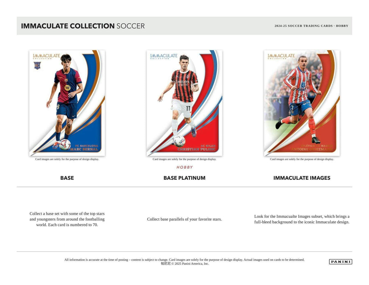2024/25 Panini Immaculate Soccer Hobby Box