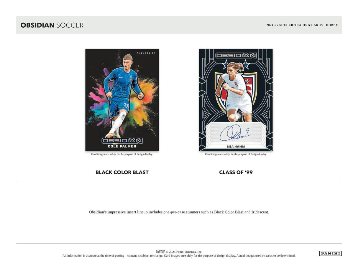 2024/25 Panini Obsidian Soccer Hobby Box