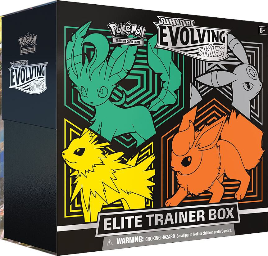 Pokemon TCG: Evolving Skies Elite Trainer Box - SWSH07