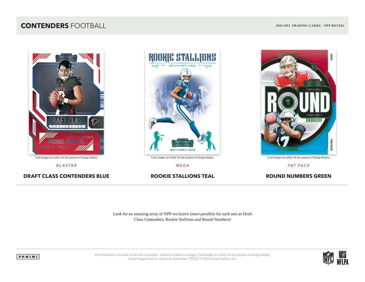 2024 Panini Contenders Football Mega Box