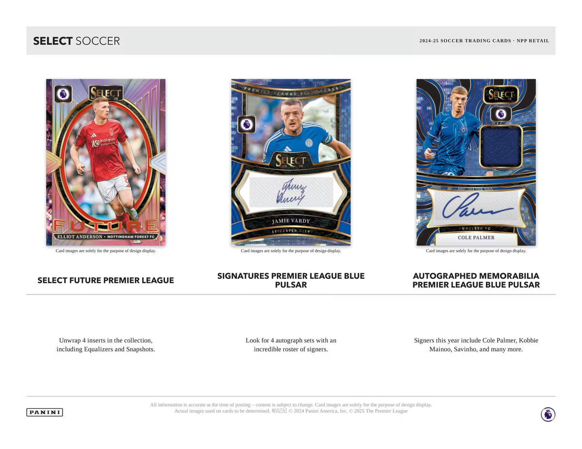2024/25 Panini Select EPL Soccer Mega Box