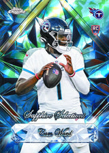 2025 Topps Chrome Football Sapphire Edition Box