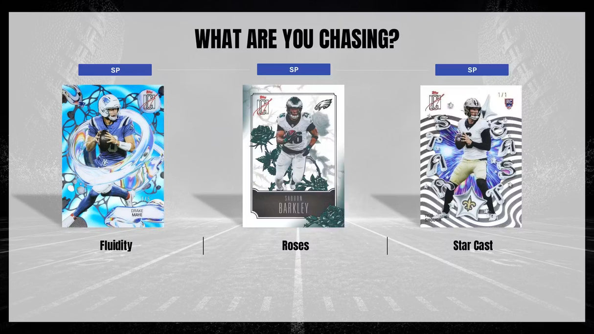 2025 Topps Signature Class Football Mega Box