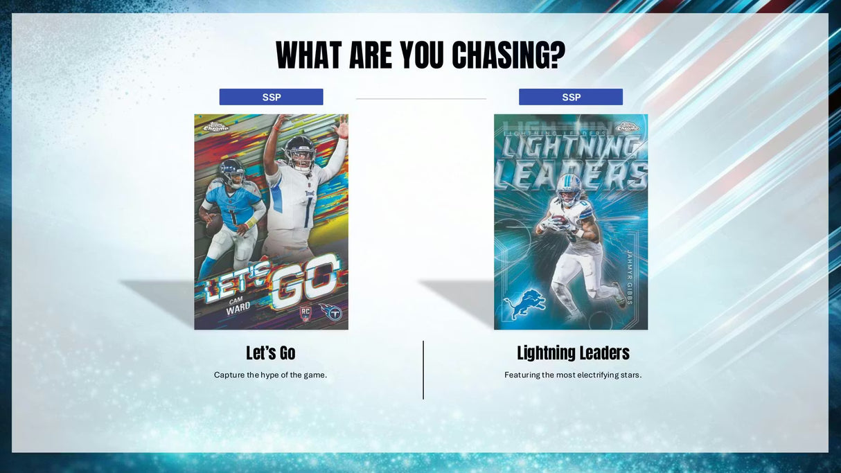 2025 Topps Chrome Football Mega 20-Box Case