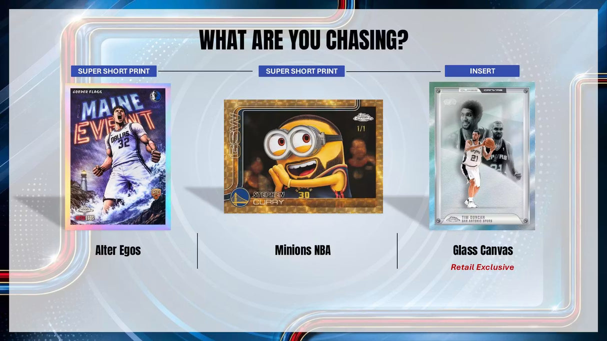 2025/26 Topps Chrome Update Series Basketball Hobby Box
