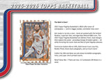 2025/26 Topps Basketball 7-Pack Blaster Box