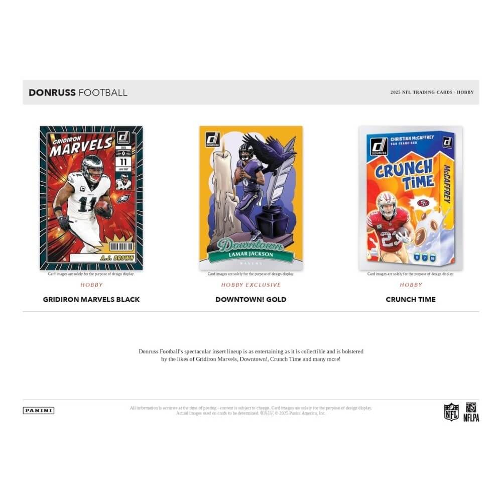 2025 Panini Donruss Football Hobby Box
