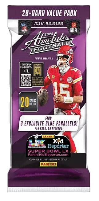 2025 Panini Absolute Football Jumbo Value Fat Pack