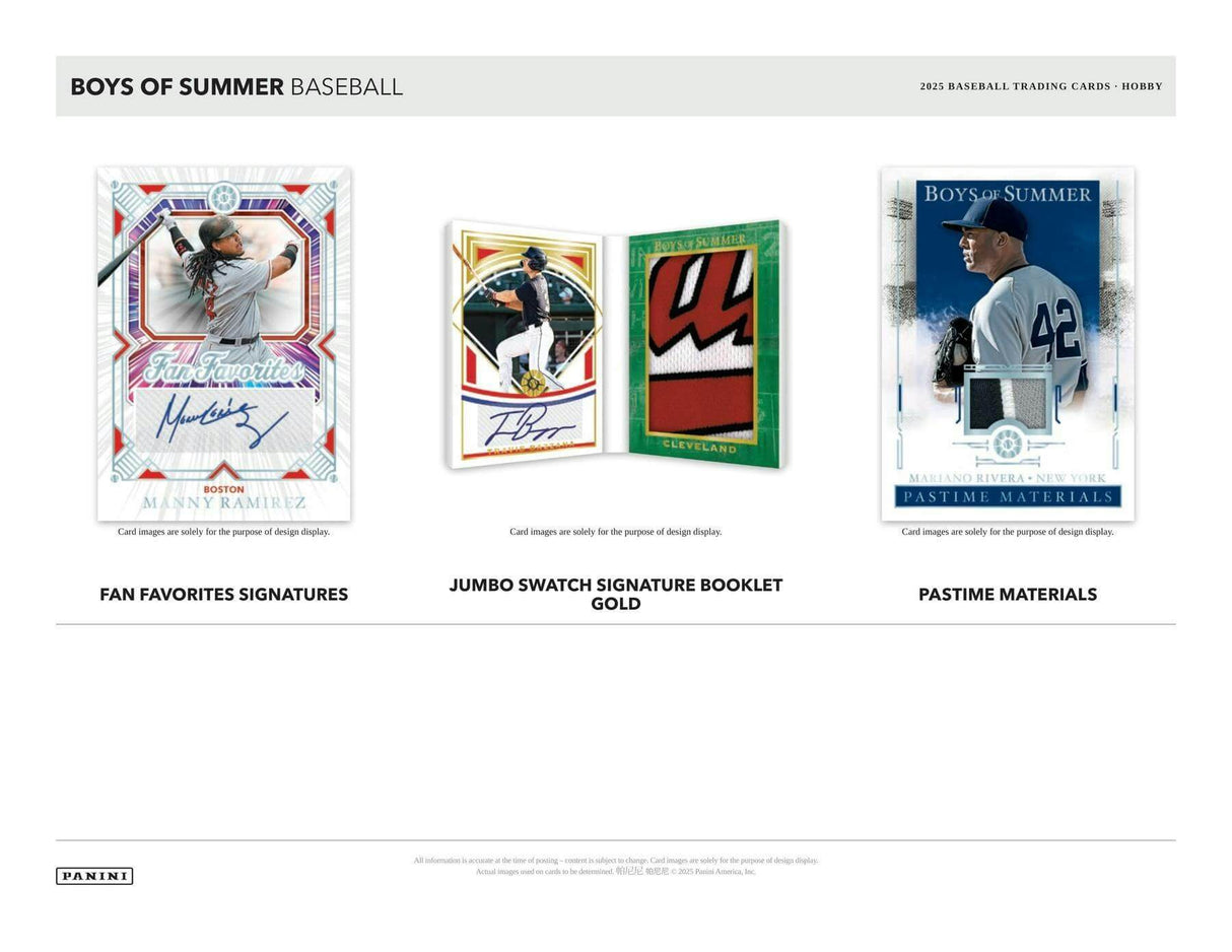 2025 Panini Boys of Summer Baseball Hobby Box