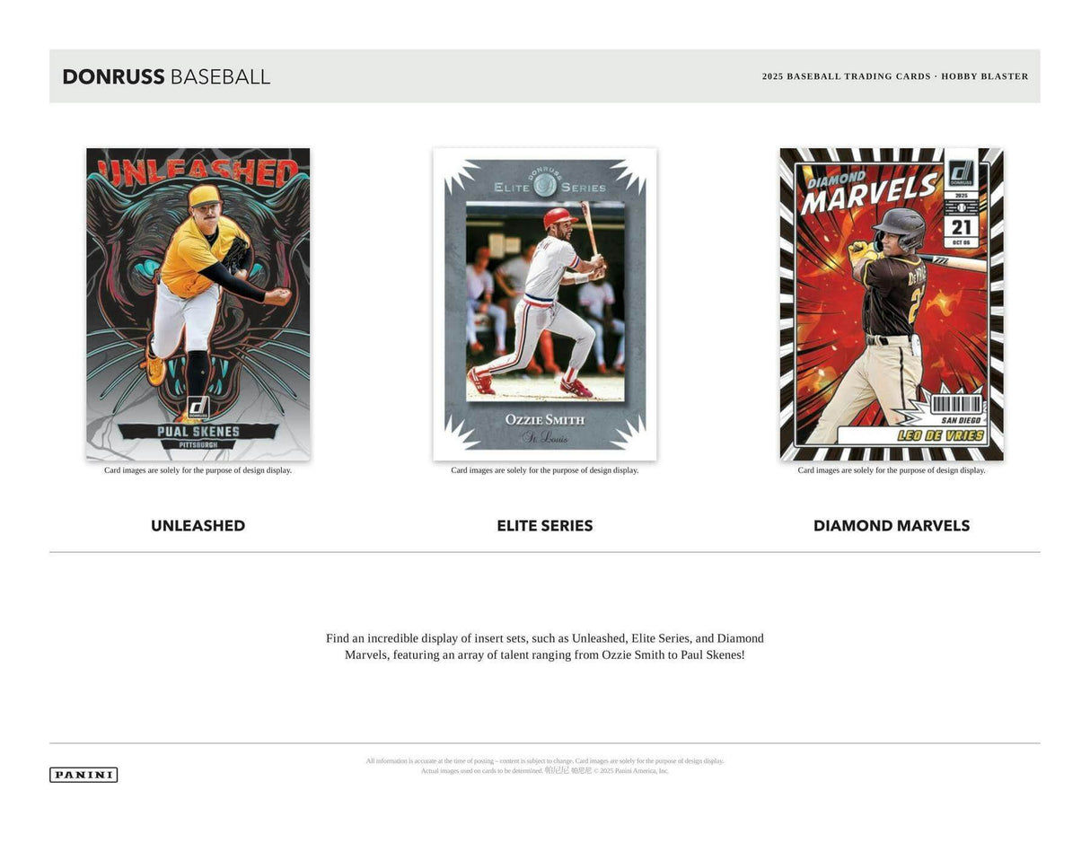 2025 Panini Donruss Baseball 6-Pack Blaster Box