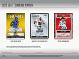 2025 Leaf Football Nation Hobby Jumbo Box