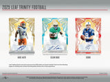 2025 Leaf Trinity Football Jumbo Hobby Box