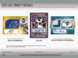 2025 Leaf Trinity Football Jumbo Hobby Box