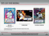 2025 Leaf Vivid Baseball Hobby Jumbo Box