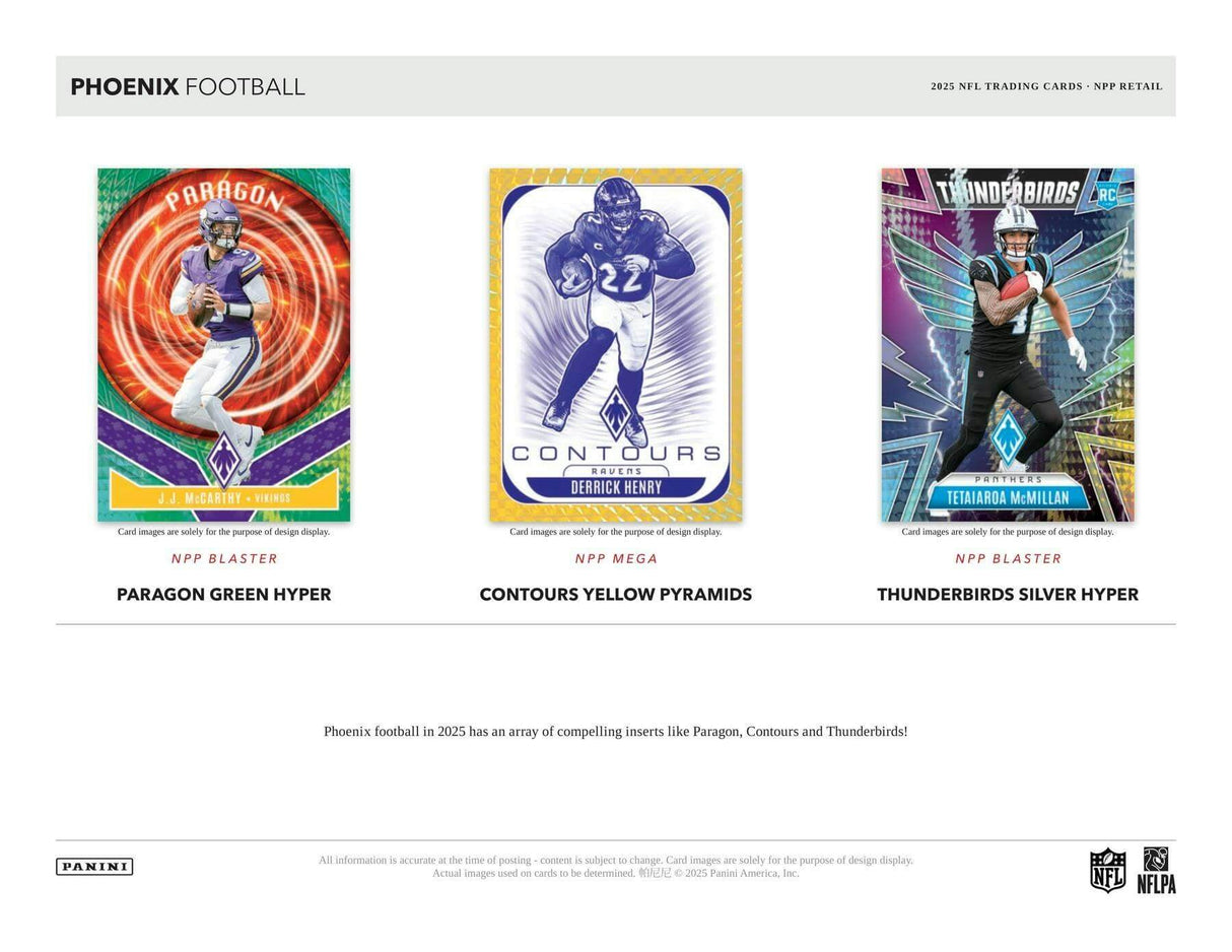 2025 Panini Phoenix Football 6-Pack Blaster 20-Box Case