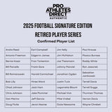 2025 Pro Athletes Direct Authentic Retired Signature Edition Football Hobby Box