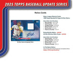 2025 Topps Update Series Baseball Hobby Pack