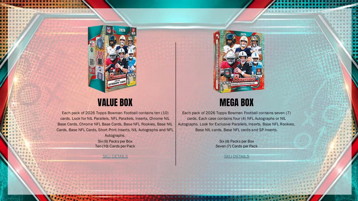 2026 Bowman Football Blaster Box