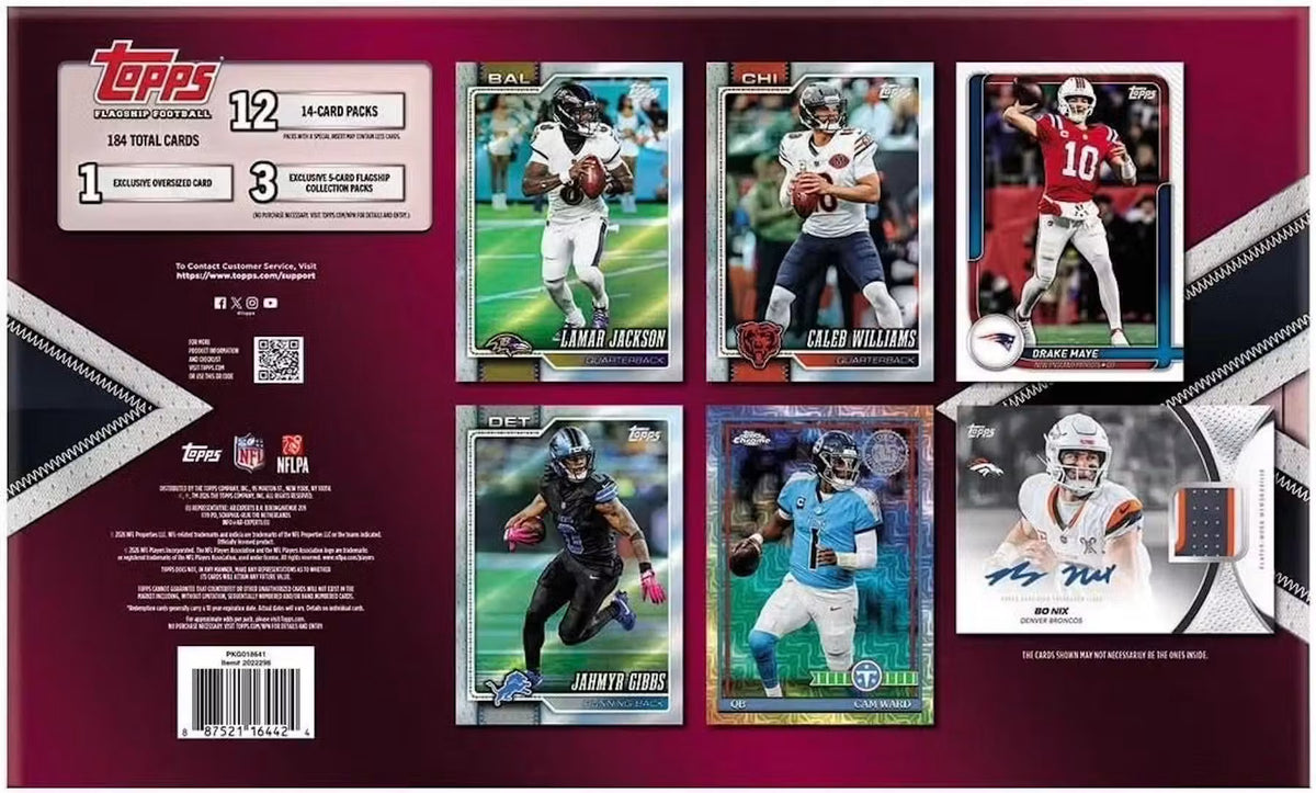 2026 Topps Football Super Box (Flagship Collection)