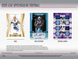 2026 Leaf Spectacular Football Hobby Box