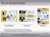 2026 Leaf Spectacular Football Hobby Box