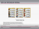 2026 Leaf Spectacular Football Hobby Box
