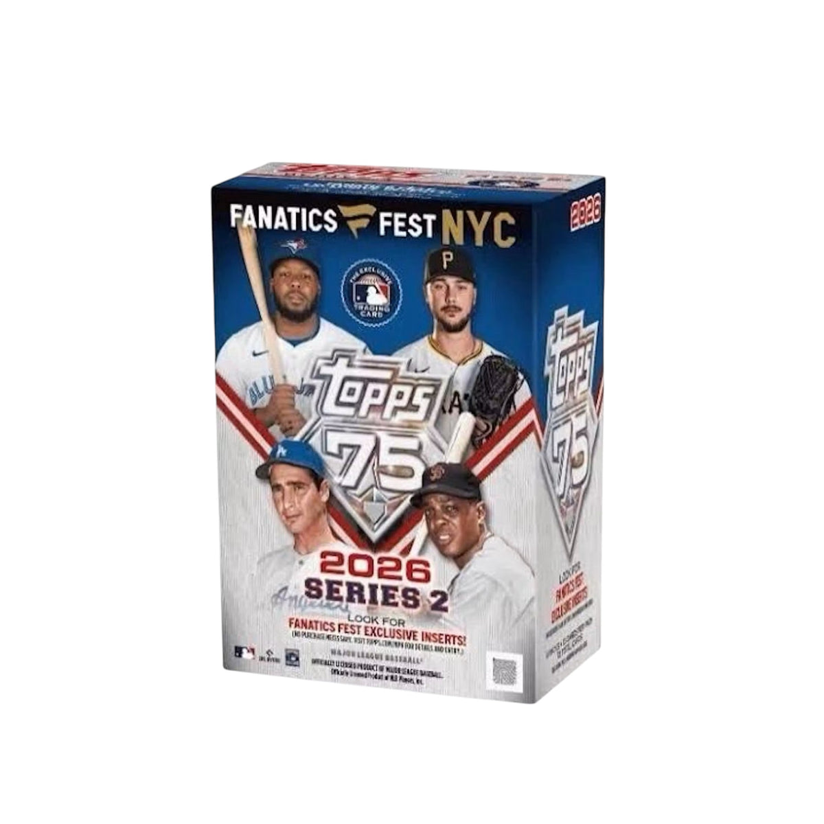 2026 Topps Series 2 Fanatics Fest NYC Baseball Blaster Box