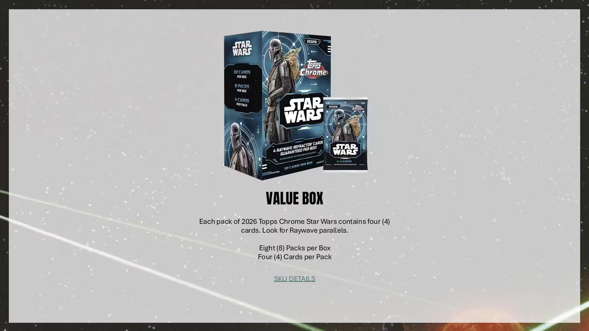 2026 Topps Star Wars Chrome Blaster Box