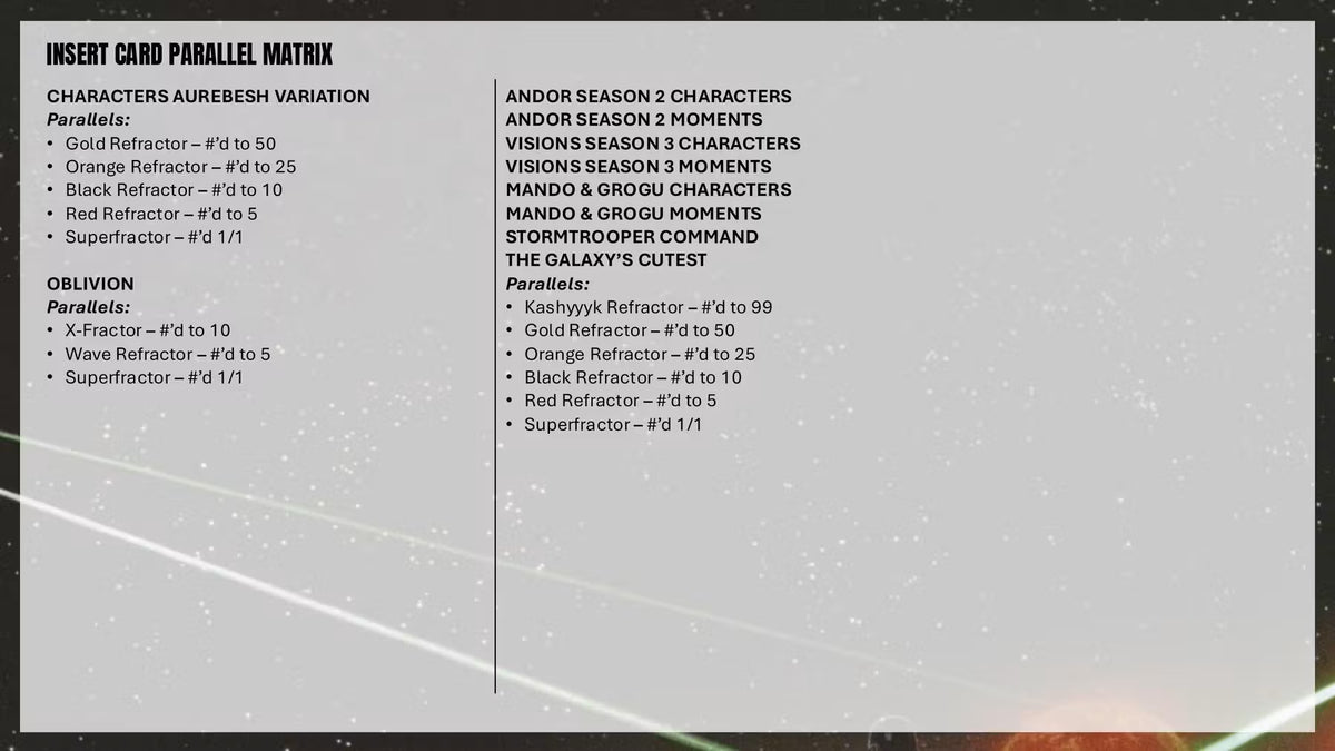 2026 Topps Star Wars Chrome Blaster Box