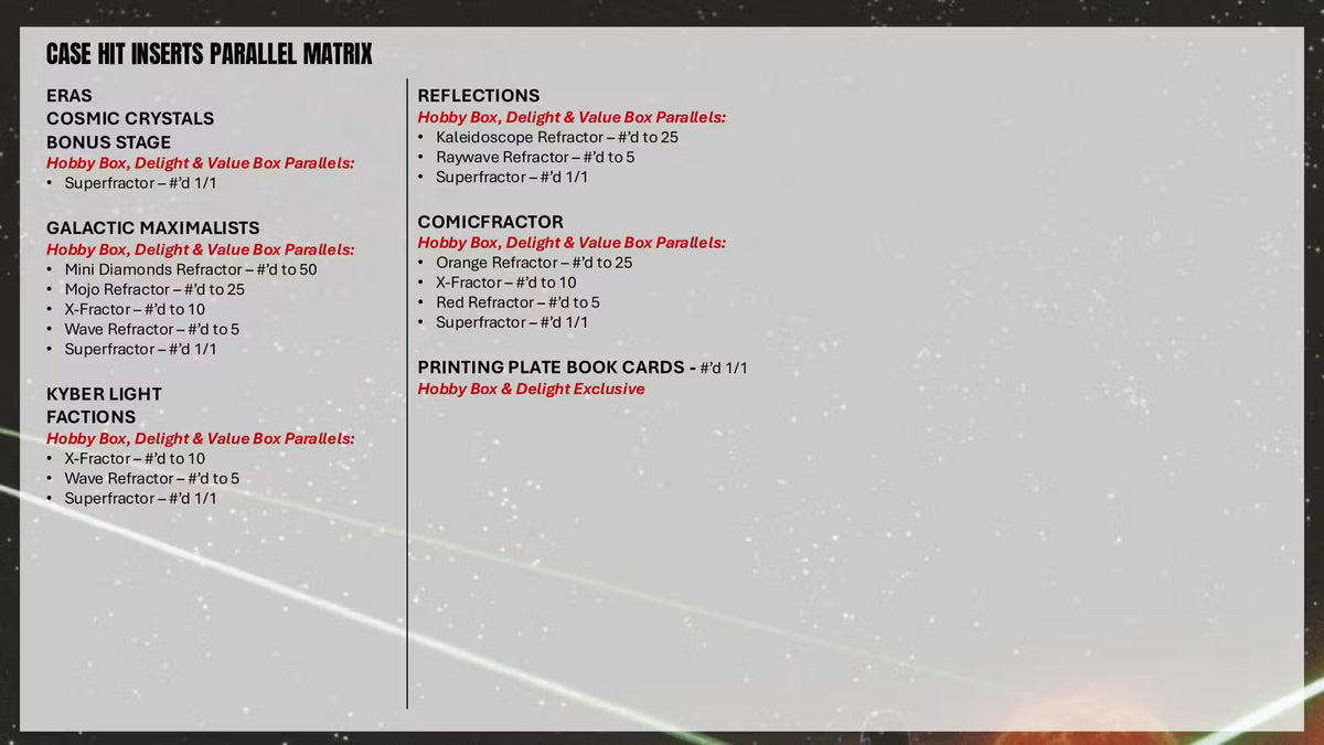2026 Topps Star Wars Chrome Hobby Box