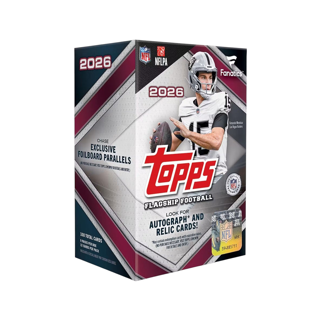 2026 Topps Flagship Football Blaster Box (Fanatics)