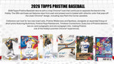 2026 Topps Pristine Baseball Hobby 6-Box Case