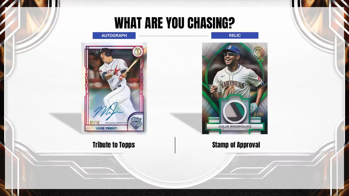 2026 Topps Tribute Baseball Hobby Box