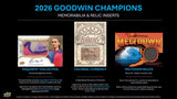 2026 Upper Deck Goodwin Champions Blaster Box